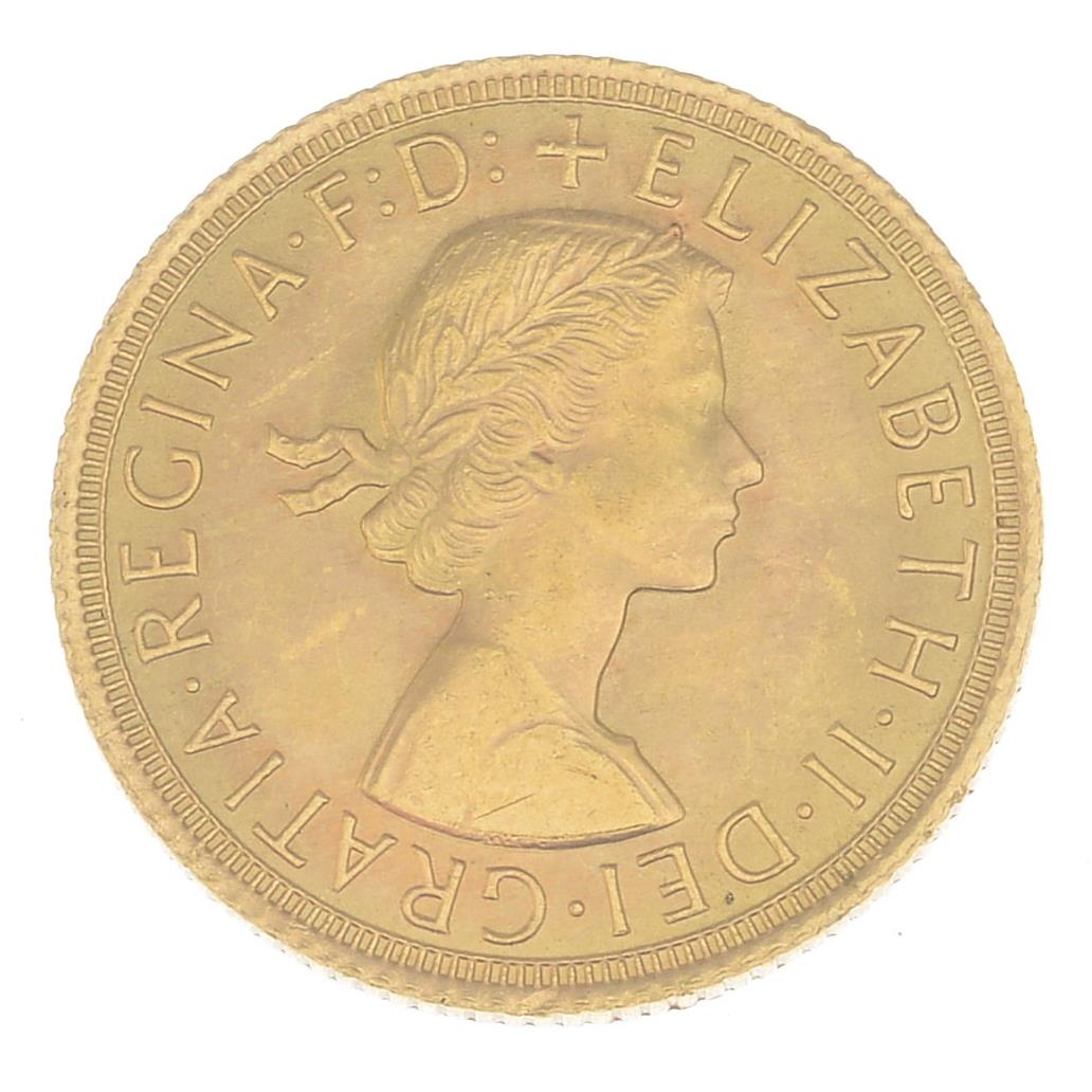 Elizabeth II, Sovereign 1965 (S 4125).