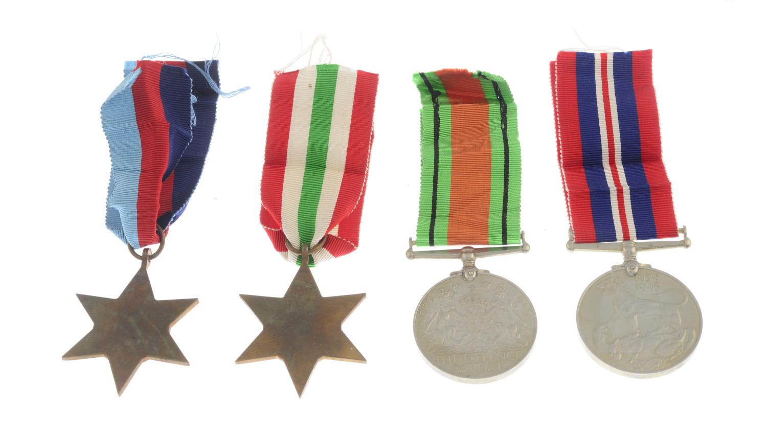 WWII group of three medals, - Image 5 of 6