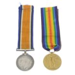 Two Great War Pairs, British War Medal 1914-20, Victory Medal, first pair named to '155261 Gnr.