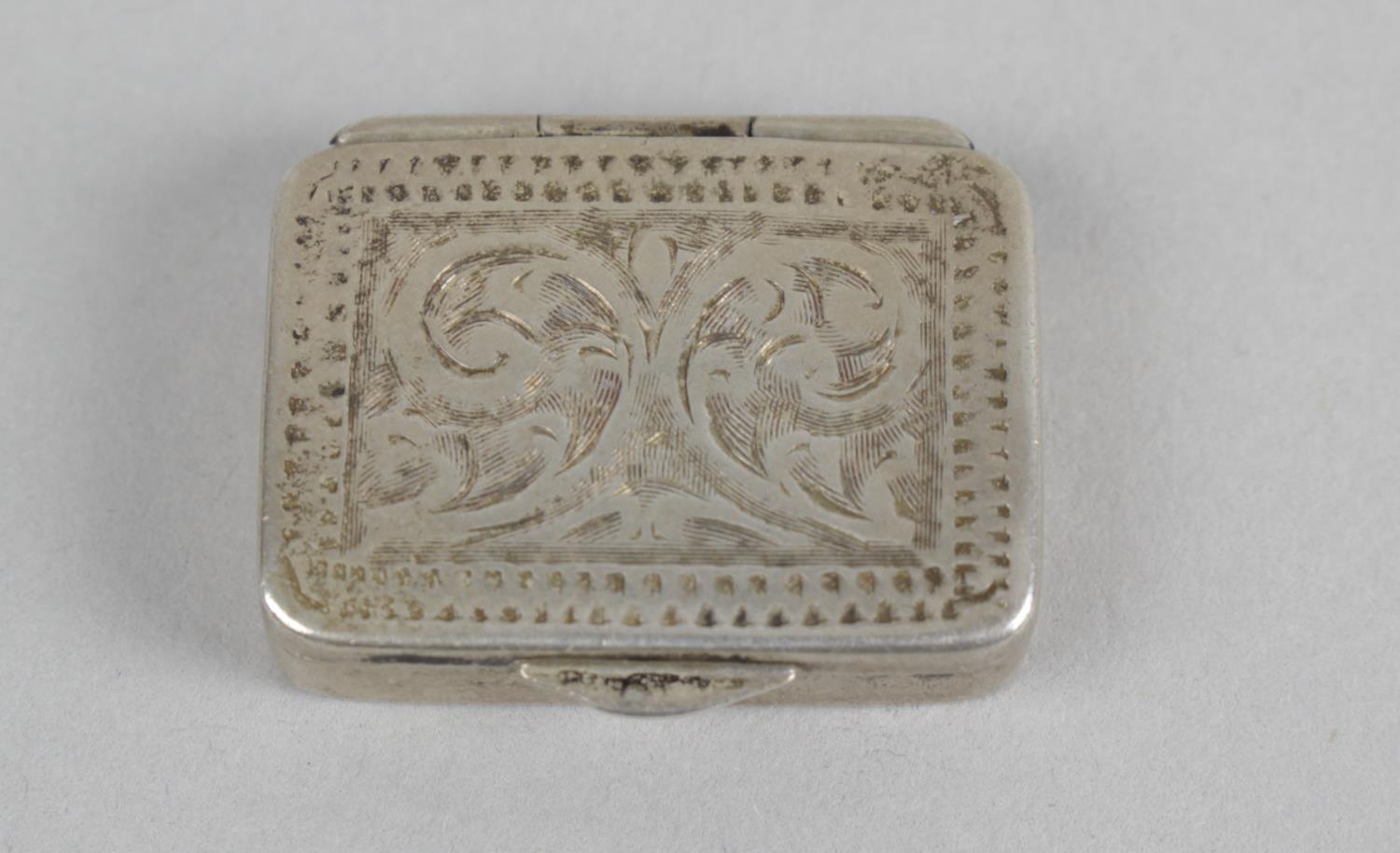 A silver mounted pin cushion of cylindrical pierced form, - Image 3 of 6