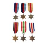 WWII, a large selection of medals comprising 1939-45 Star (4,