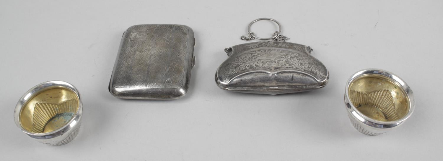 Two modern silver decanter labels, - Image 4 of 8