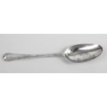 A Queen Anne Britannia silver table spoon,
