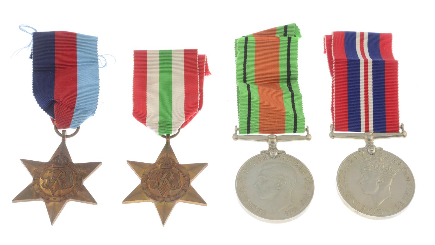 WWII group of three medals, - Image 4 of 6