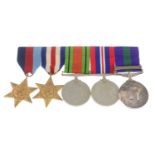 WWII group of four medals,