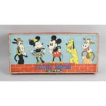 A Chad Valley Mickey Mouse tiddlywinks game in original box,