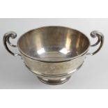 An Edwardian silver bowl,