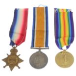 Great War Trio, 1914-15 Star, named to '2.