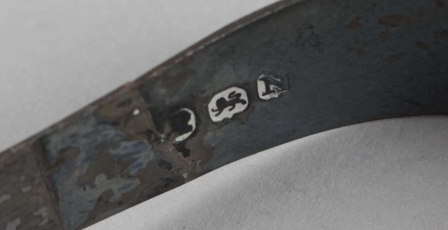A pair of silver scissor form sugar nips, - Image 4 of 6