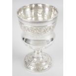 A George IV silver goblet,