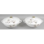 A comprehensive selection of Villeroy and Boch bone china tea and dinner wares to include,