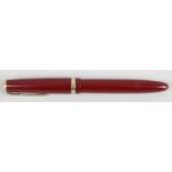 A vintage Parker Maxima fountain pen with original fitted gold nib.