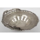 An early Victorian Newcastle silver basket,