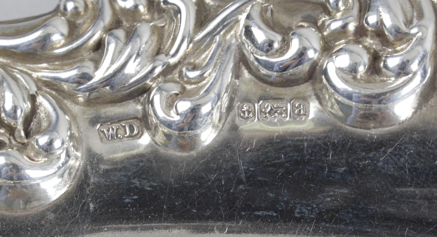 Two Victorian pierced silver dishes, - Image 2 of 4