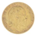Edward VII, Half-Sovereign 1908 (S 3974B).