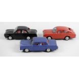 An Ichimura Japanese tinplate friction powered Volkswagen 1500 sedan in original box,