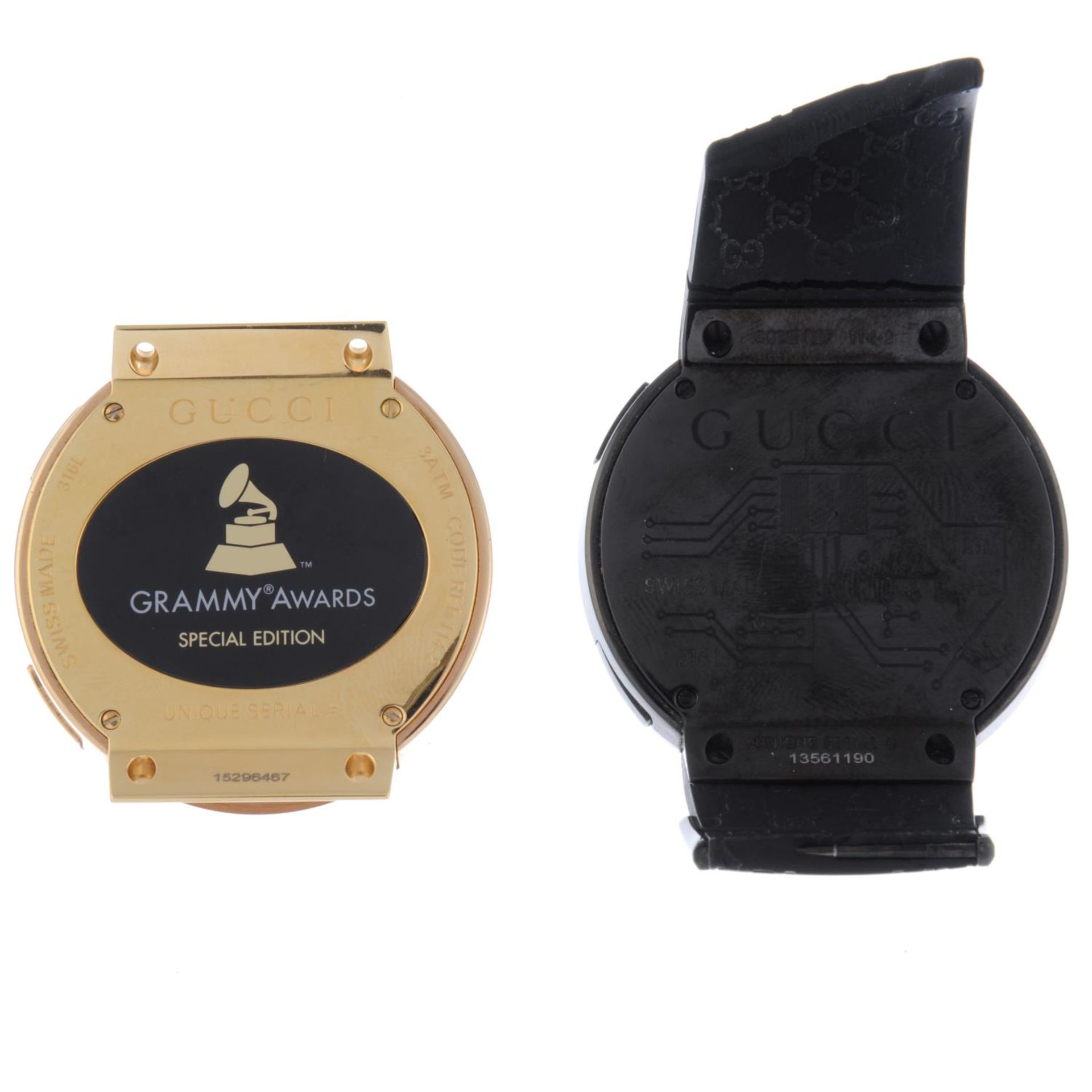 GUCCI - a gentleman's Latin Grammy Awards Special Edition I-Gucci watch head. - Bild 2 aus 3