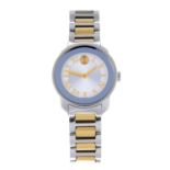 MOVADO - a lady's Bold bracelet watch.