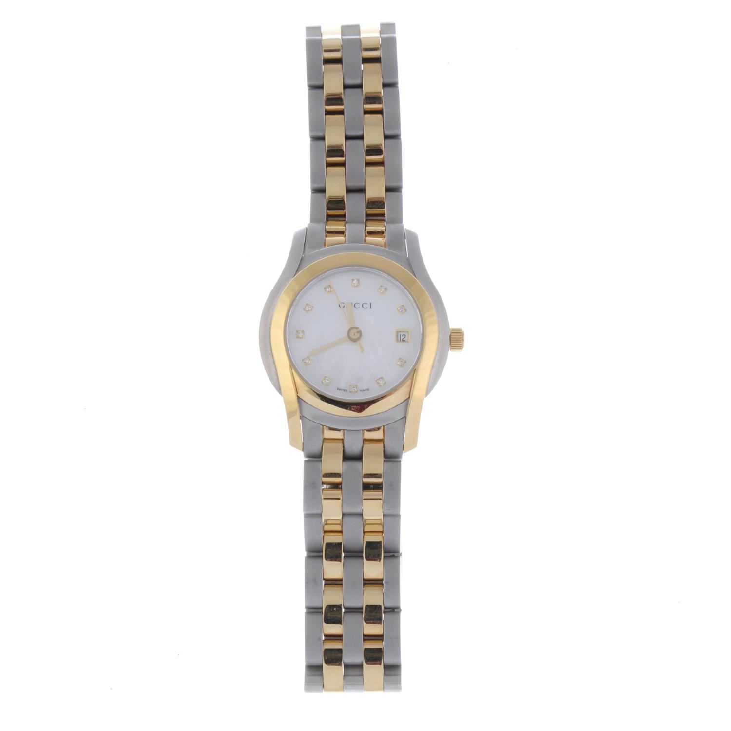 GUCCI - a lady's G-Timeless bracelet watch. - Image 2 of 3