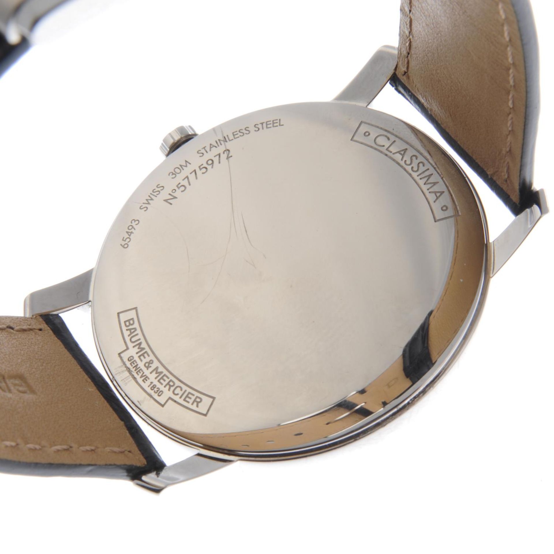 BAUME & MERCIER - a gentleman's Clifton wrist watch. - Bild 7 aus 8