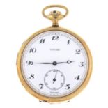 An open face pocket watch by Concord.