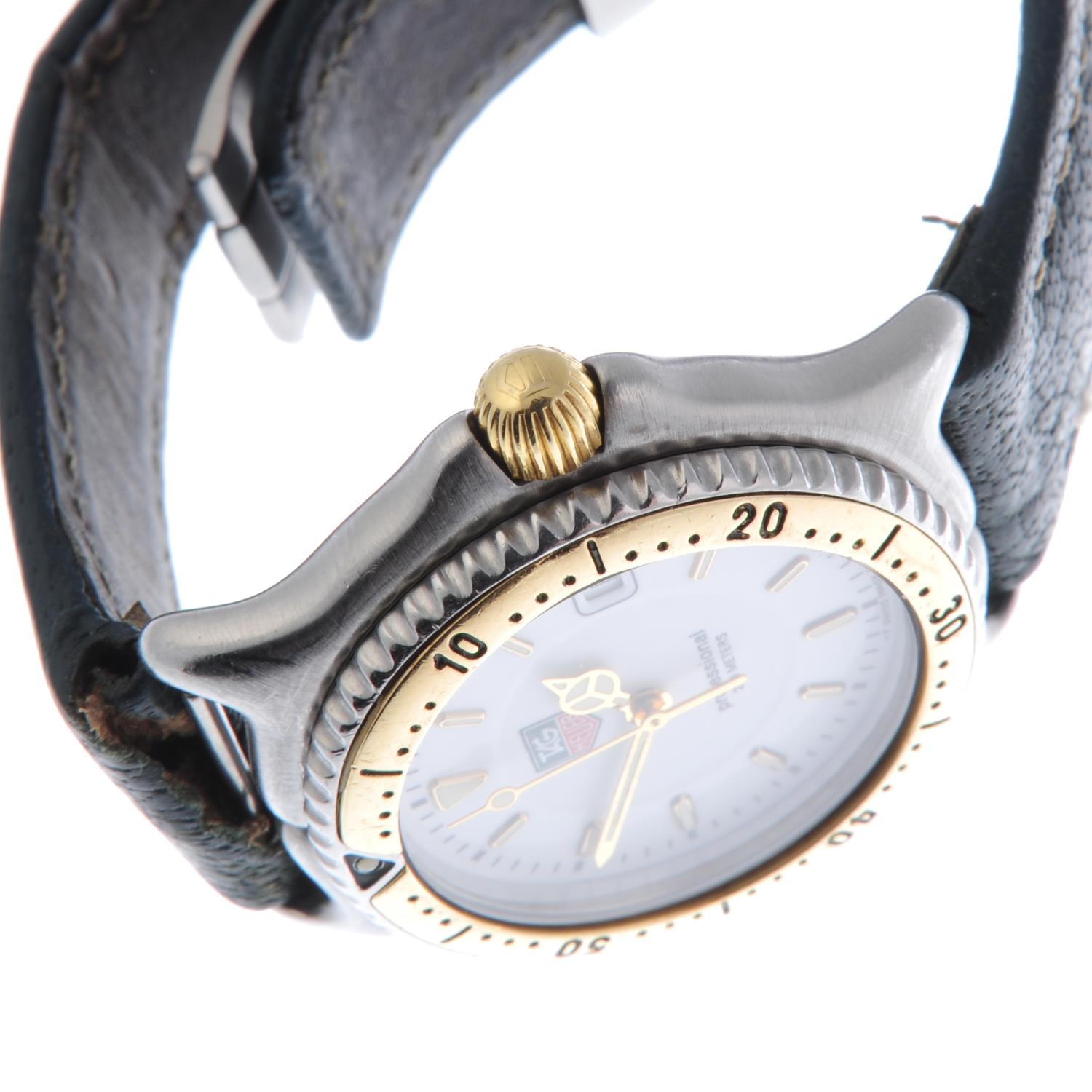 TAG HEUER - a gentleman's S/el wrist watch. - Image 4 of 4