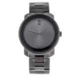 MOVADO - a gentleman's Bold Museum bracelet watch.