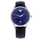 MOVADO - a gentleman's 1881 wrist watch.