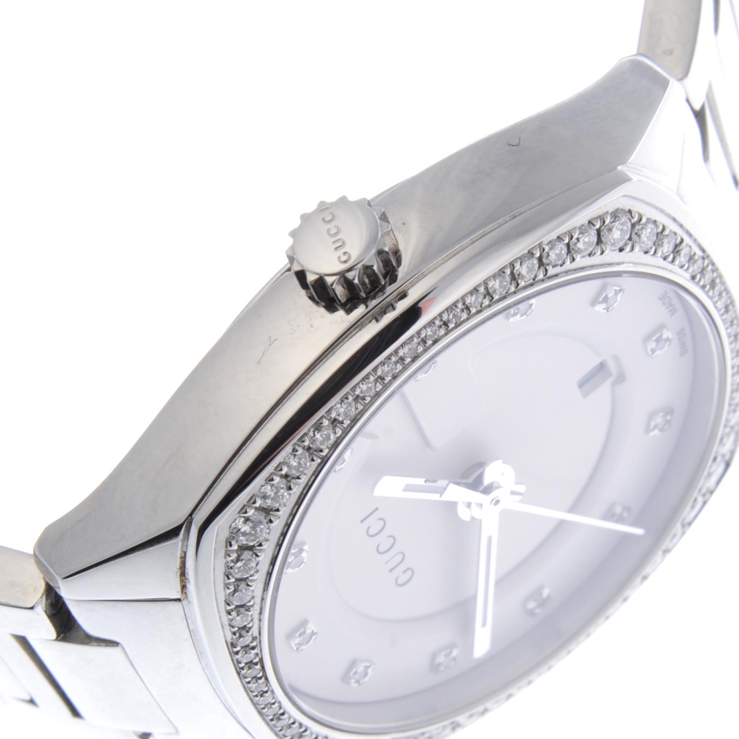 GUCCI - a lady's bracelet watch. - Image 3 of 4