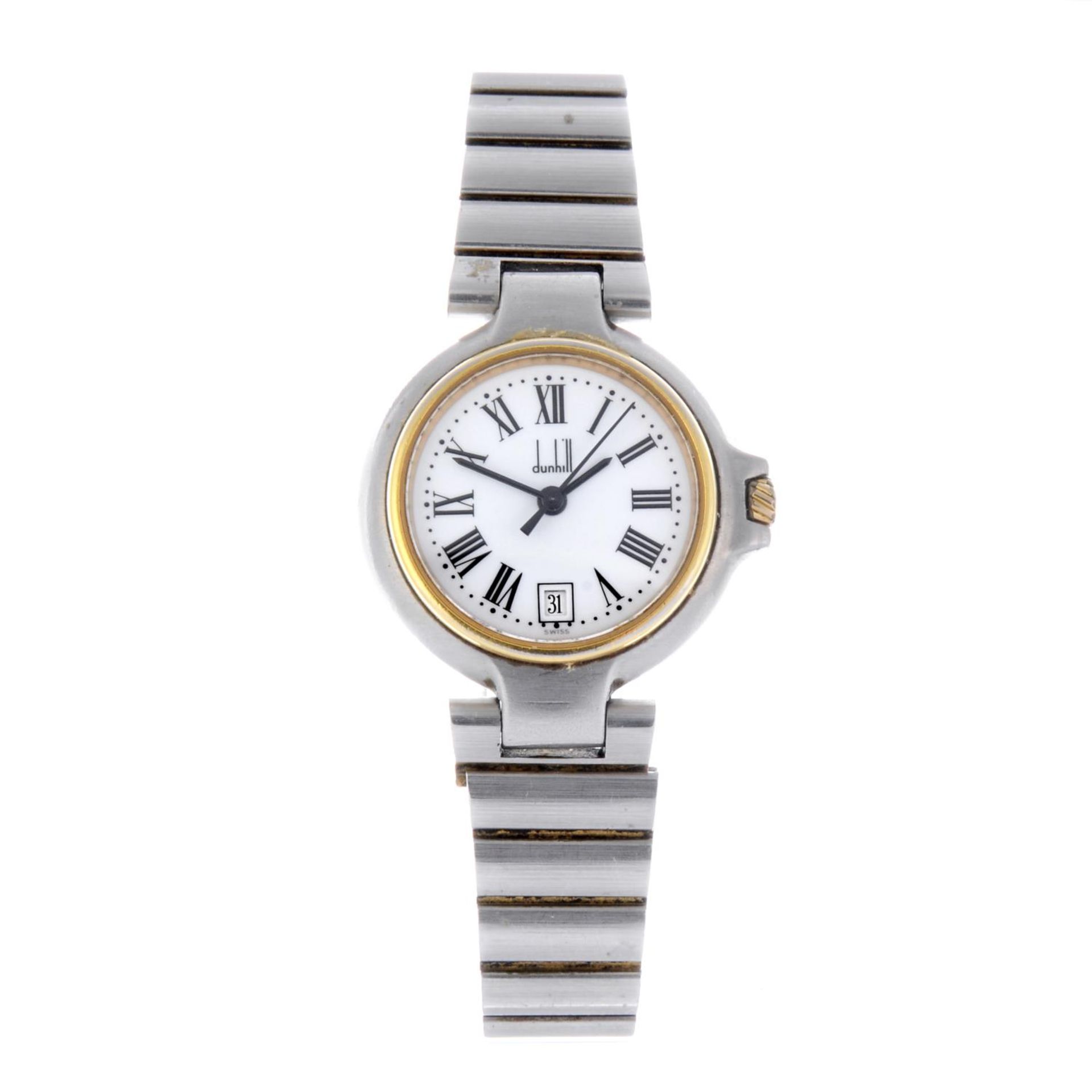 DUNHILL - a lady's Millennium bracelet watch.