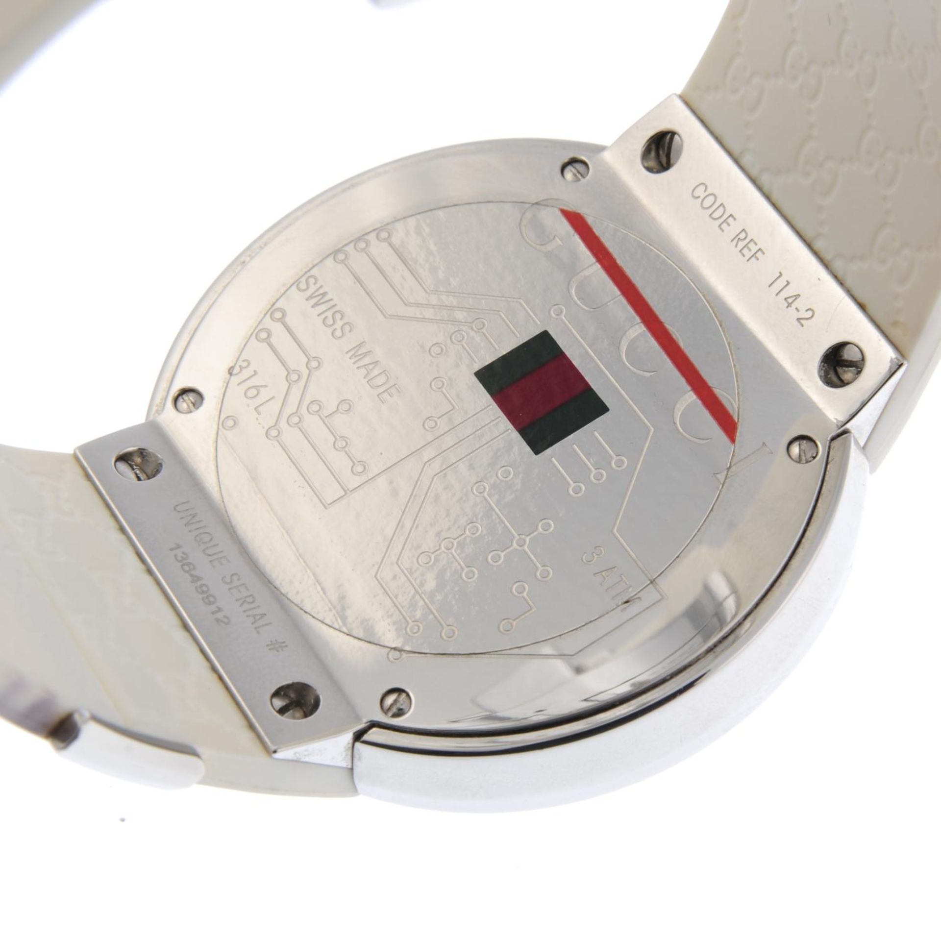 GUCCI - a gentleman's I-Gucci wrist watch. - Image 3 of 5