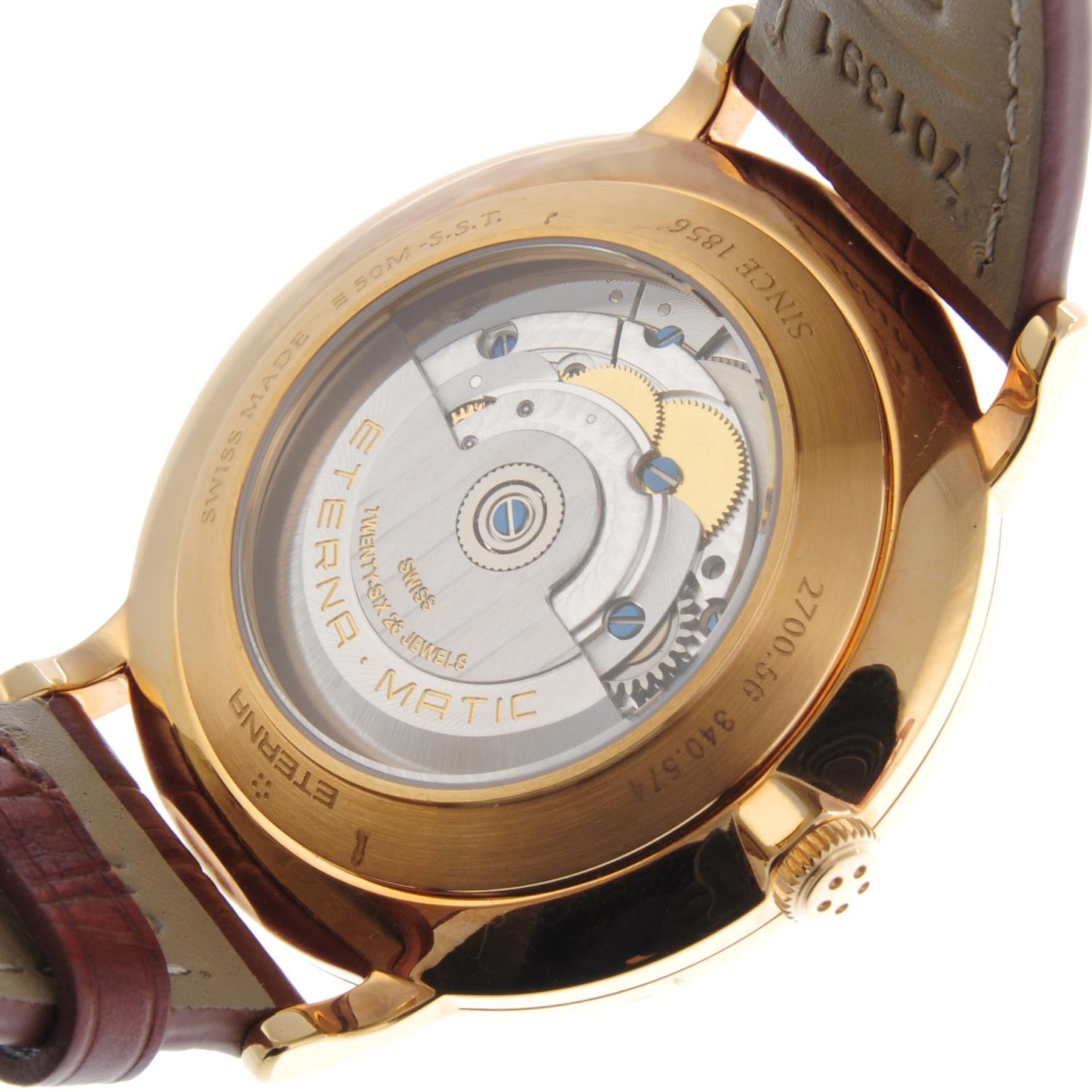 ETERNA - a gentleman's Eternity wrist watch. - Bild 3 aus 4