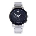 MOVADO - a gentleman's Museum Sport chronograph bracelet watch.