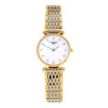 LONGINES - a lady's Les Grande Classiques bracelet watch.