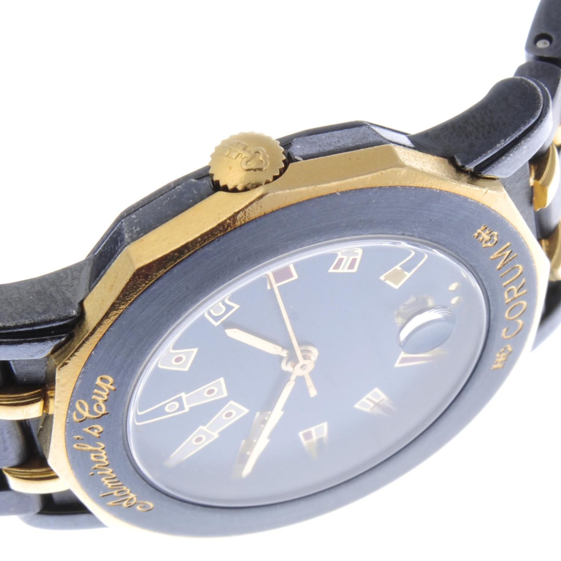 CORUM - a lady's Admiral's Cup bracelet watch. - Image 3 of 4