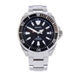 SEIKO - a gentleman's Prospex 'Samurai' bracelet watch.