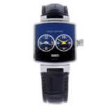LOUIS VUITTON - a DuoJet GMT wrist watch.