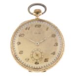 An open face pocket watch by Ancre.