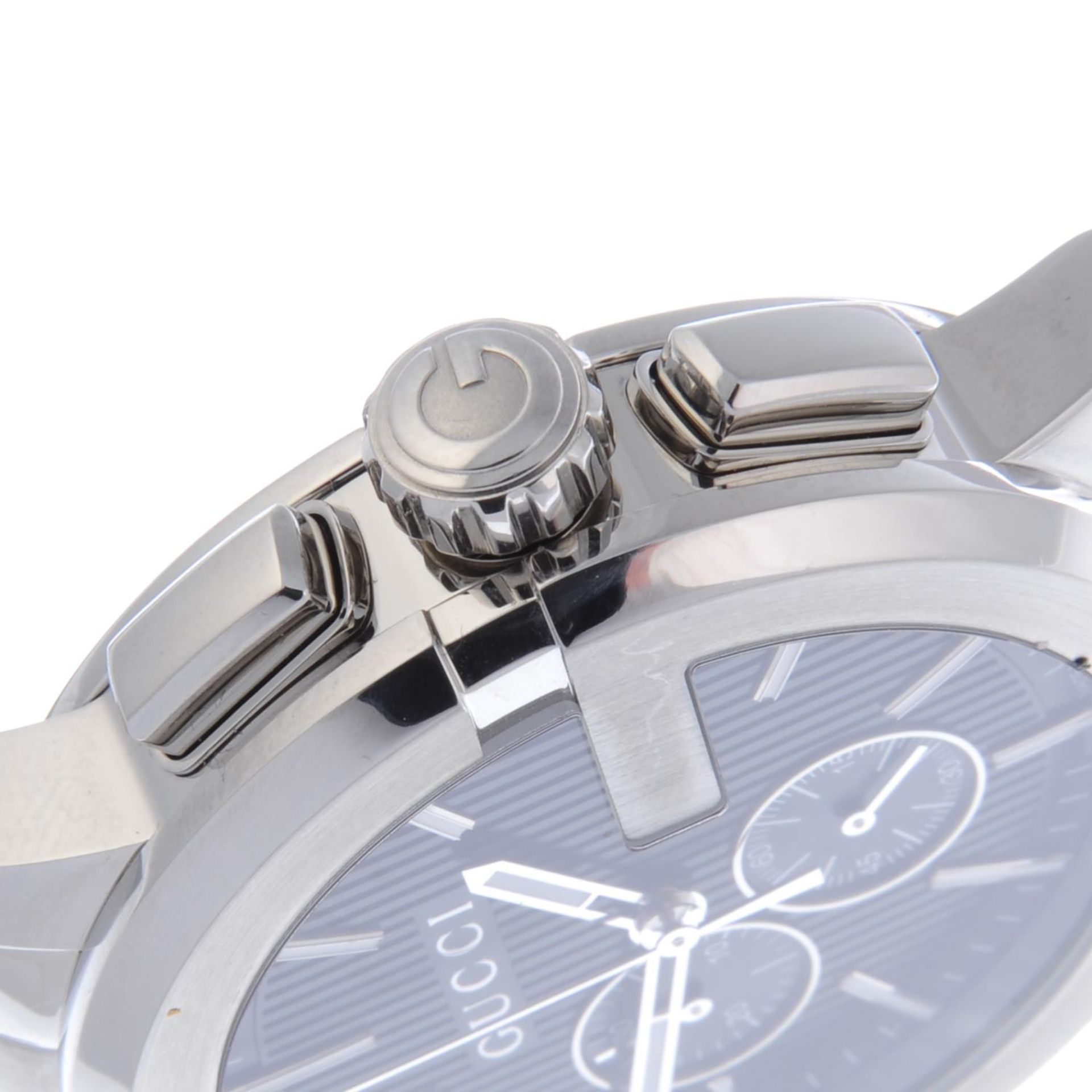 GUCCI - a gentleman's G-Chrono chronograph bracelet watch. - Image 3 of 4