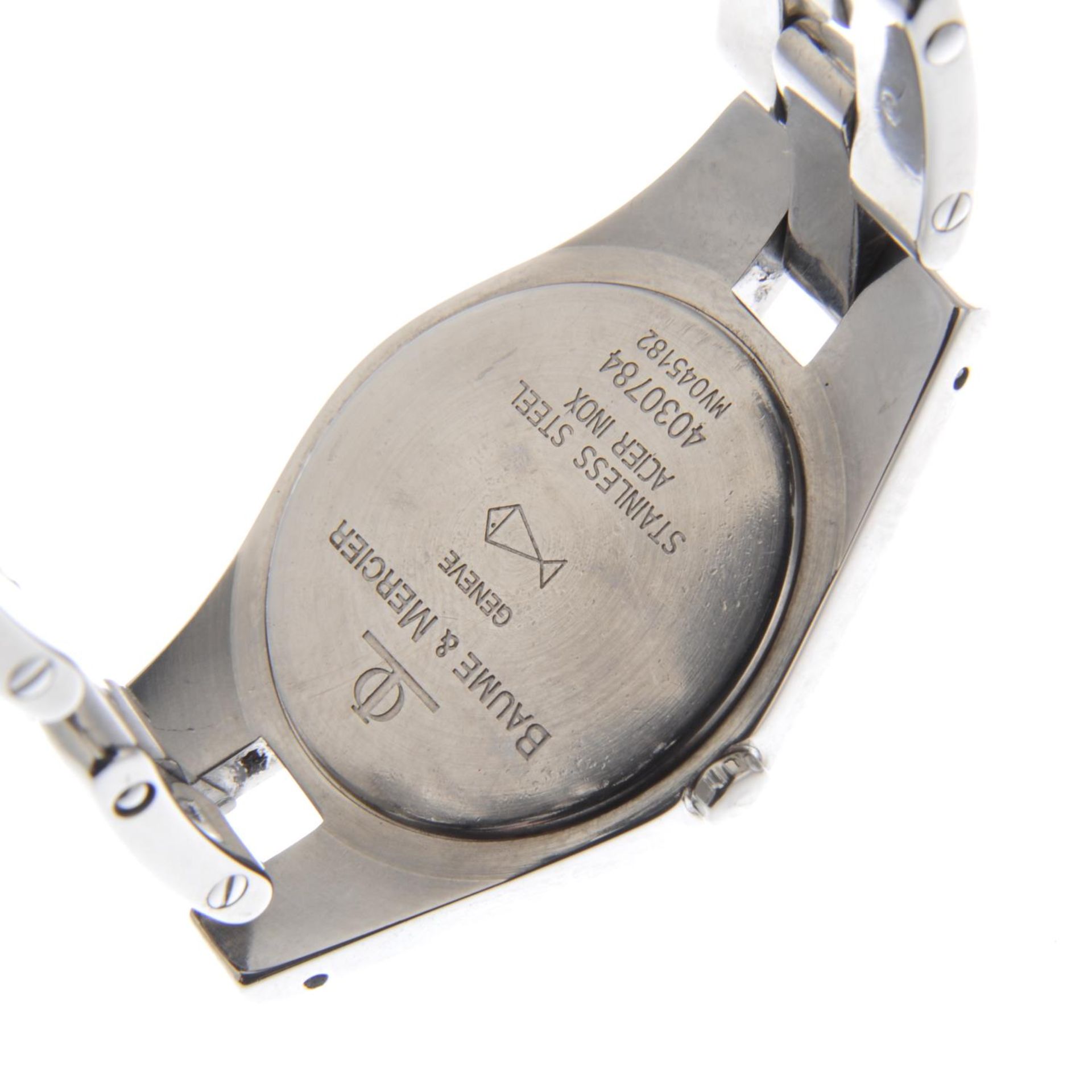 BAUME & MERCIER - a lady's Linea bracelet watch. - Image 4 of 4