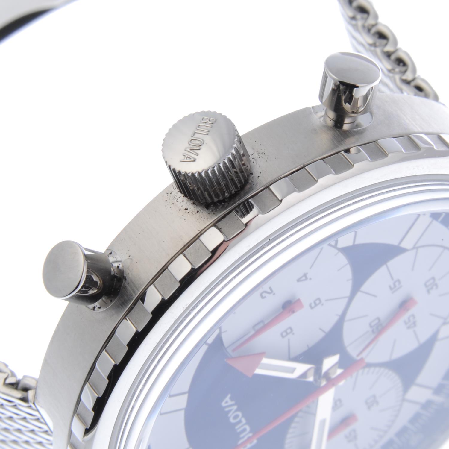 BULOVA - a gentleman's Chronograph C bracelet watch. - Image 3 of 4