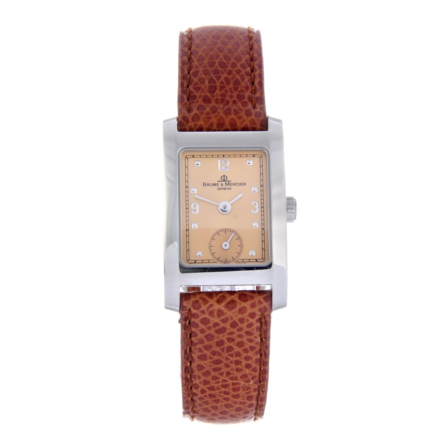 BAUME & MERCIER - a lady's Hampton wrist watch.