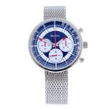 BULOVA - a gentleman's Chronograph C bracelet watch.