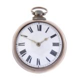 A pair case pocket watch.