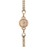 JAEGER-LECOULTRE - a lady's bracelet watch.