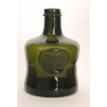 A later 20th Century Royal Commemorative Wine Bottle made for the Silver Wedding Anniversary of
