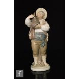 A Lladro figure 'A Toast By Sancho', model A260, printed mark, height 21cm.
