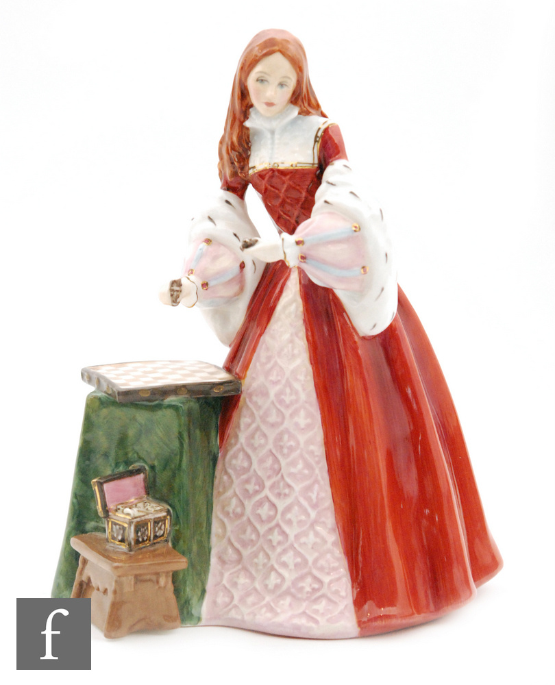 A Royal Doulton figure of Princess Elizabeth HN3682, numbered 1327 from a limited edition of 5000,