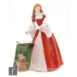 A Royal Doulton figure of Princess Elizabeth HN3682, numbered 1327 from a limited edition of 5000,