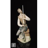 A Lladro figure, Don Quixote 'Oration' model 5357, printed marks, height 23cm.